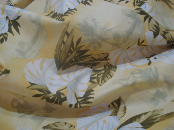 Algodón estampado f/amarillo