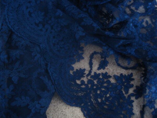 Tejido de encaje marino