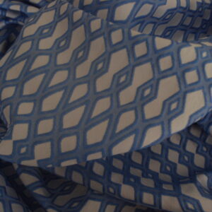 Tejido algodón mezcla efecto "acolchado"