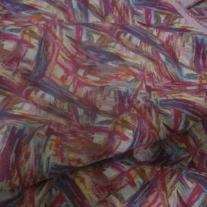 Tejido en algodón tipo tapicería estampado rosas