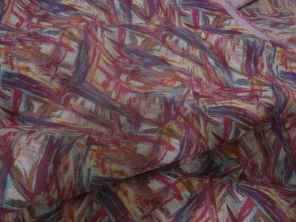 Tejido en algodón tipo tapicería estampado rosas