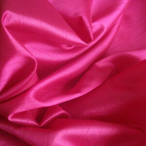 Tejido poliéster imitación seda salvaje fucsia ancho 1.40mts.