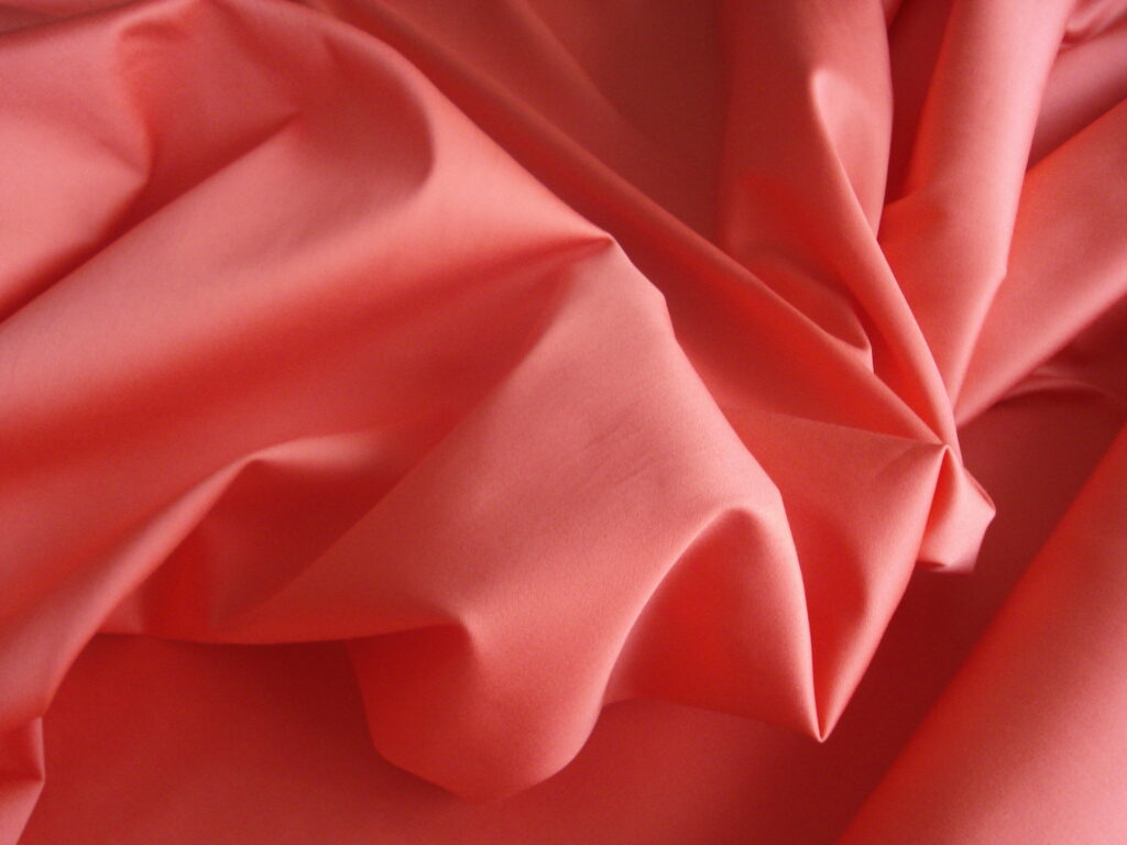 Tejido de gabardina en algodón c/elastomero c/ coral, ancho 1.45mts