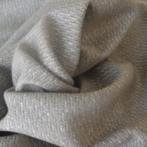 Tejido de lana c/gris visón jaspeado, ancho 1.50mts.