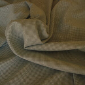 Tejido viyela, pata de gallo pequeña c/azul, ancho 1.50mts.