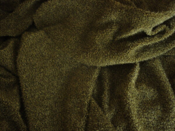 Tejido punto fino "pelitos" c/ verde hierba, ancho 1.48mts.