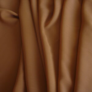 Tejido gasa chifón c/marrón canela, ancho 1,15mts.