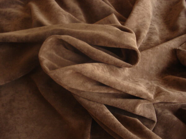 1,39mts. tejido ante algodón c/marrón chocolate, ancho 1,44mts.